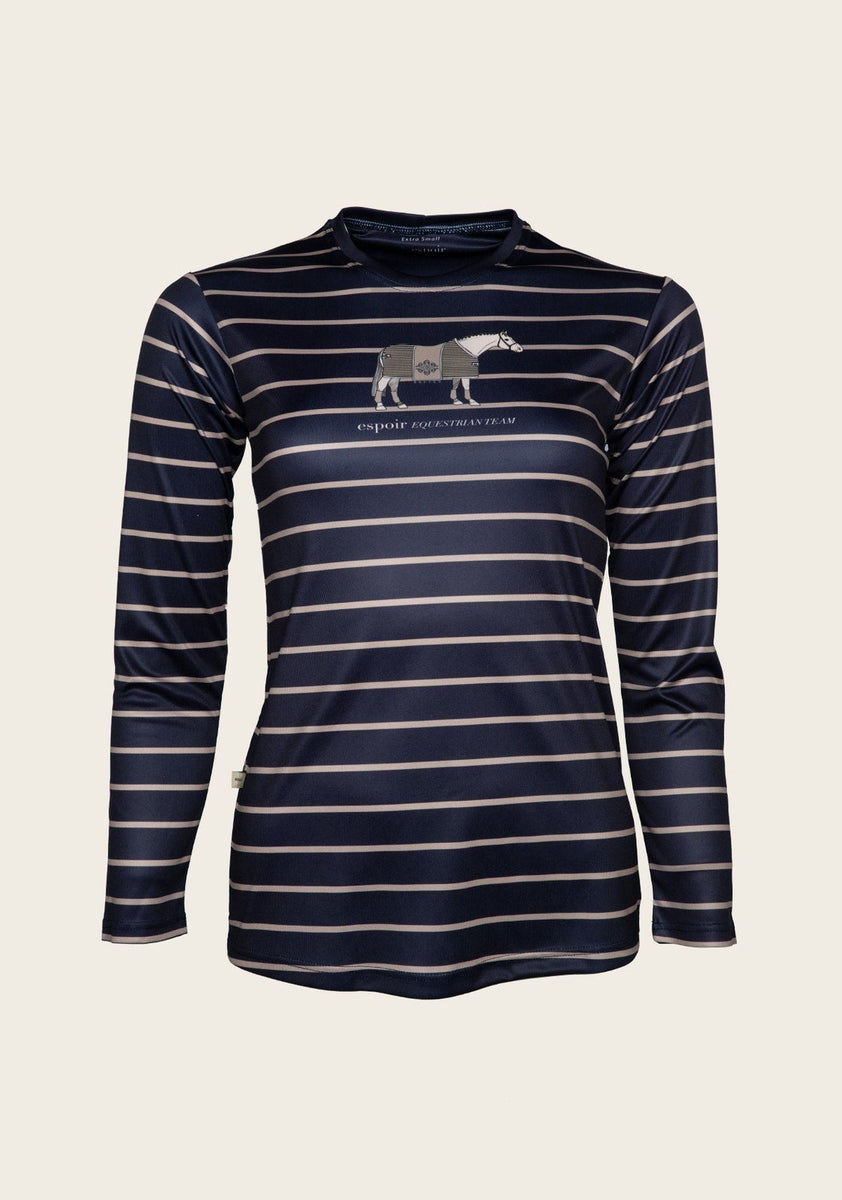 ESPOIR on Berry Long Sleeve Sport Sun Shirt – Espoir Equestrian