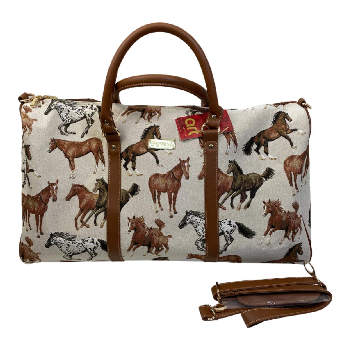 バッグ houseonthehill bag horse Overnight_RunningHorseBag_1200