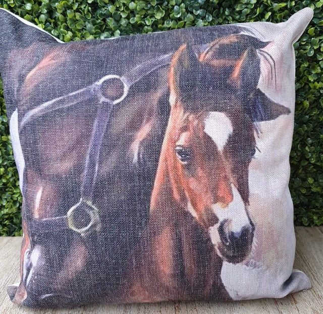 Horse Design Cushion