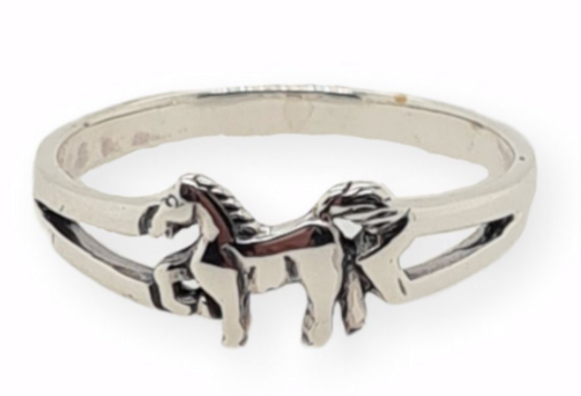 Stirling Silver Horse Ring