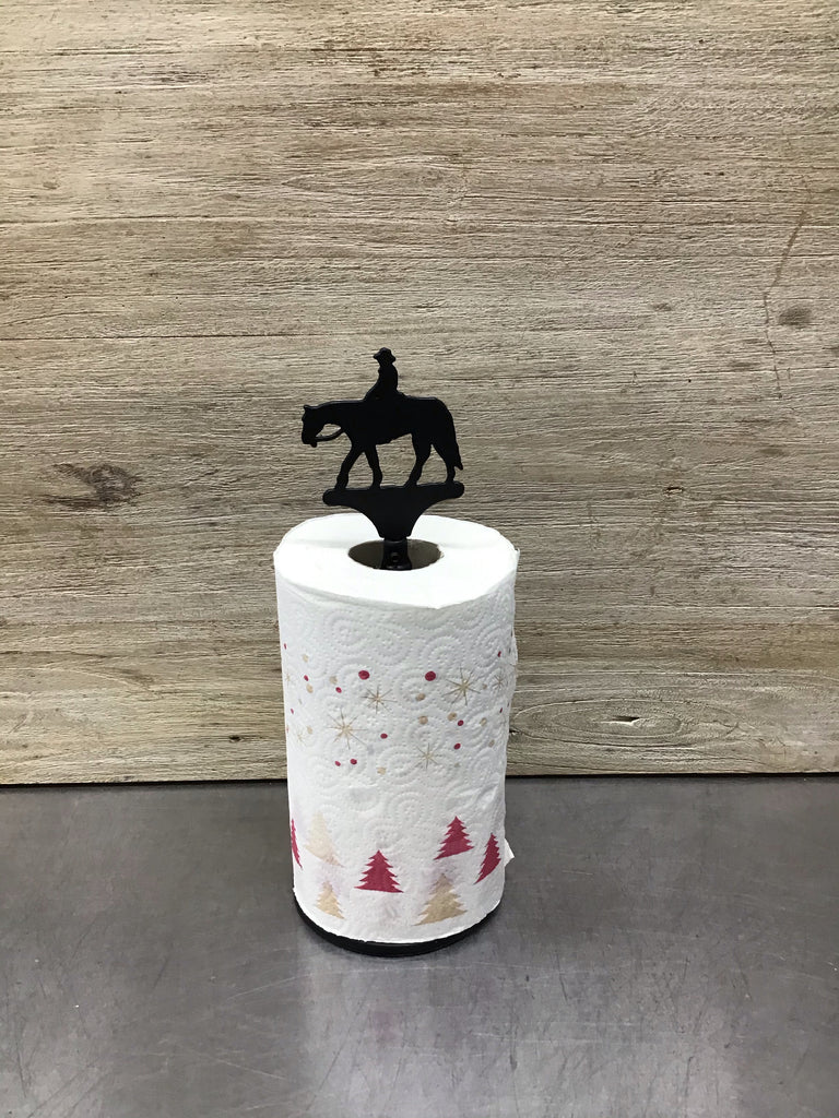 Western Horse Paper Towel Roll Holder