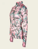 Espoir Pink Mint Magic Quarter Zip Shirt