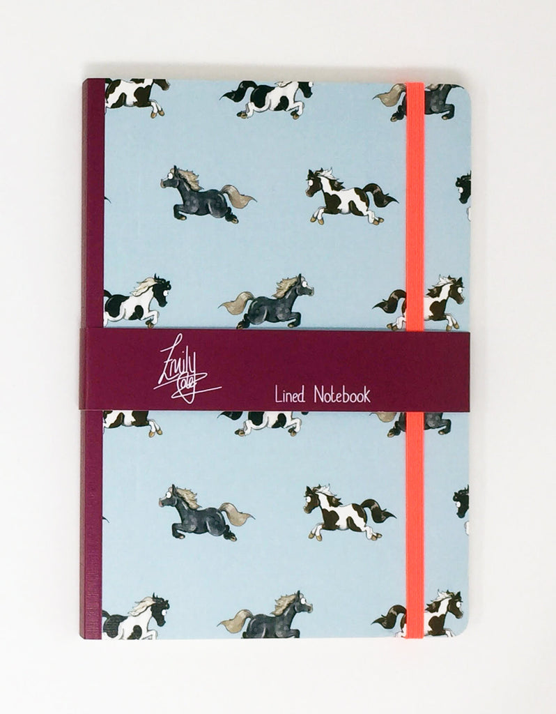 ‘Pony’ Lined Notebook