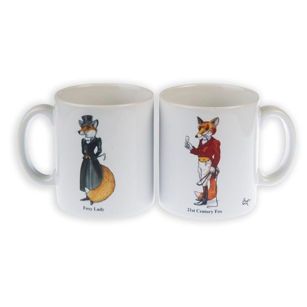Mr & Mrs Fox Mug