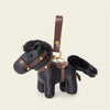 Black Pony Keyring