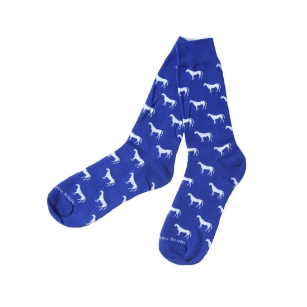 Blue  Paddock Socks