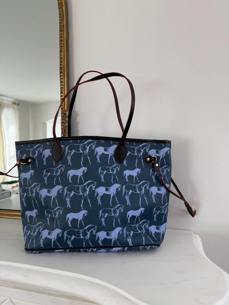 Blue Horse Tote