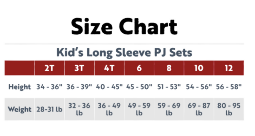 Booty Sleep Kid's Long Sleeve Horse PJ's