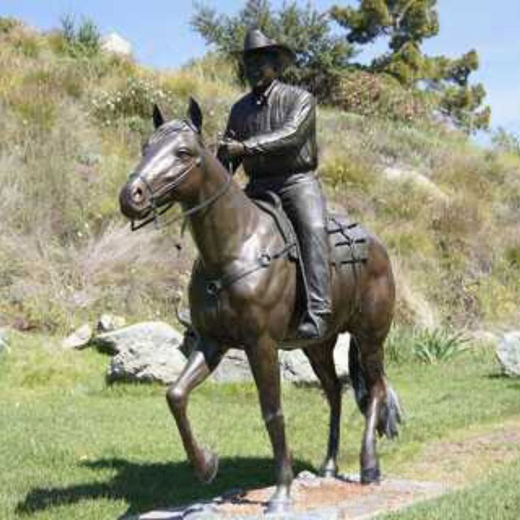 Bronze Western Statue