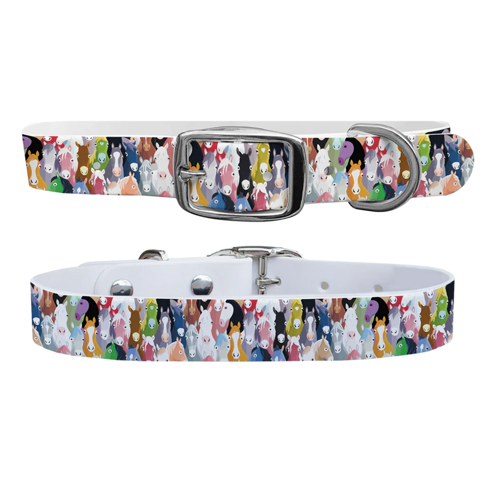 C4 Dog Collar - Horse Heads