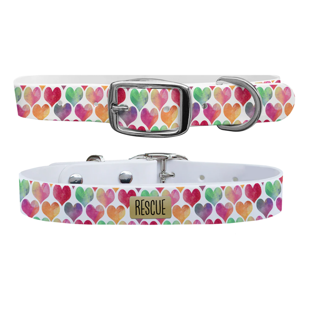 C4 Dog Collar  Pink Rescue