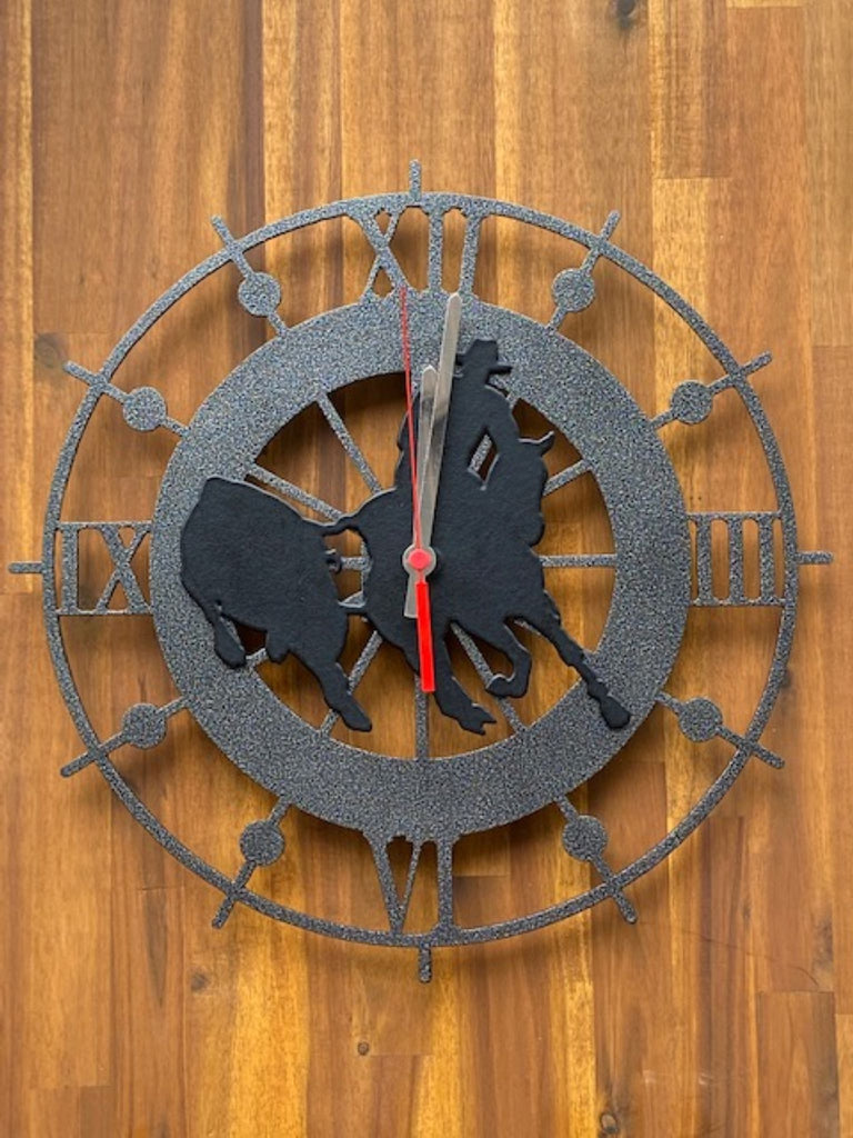 Campdrafting Wall Clock