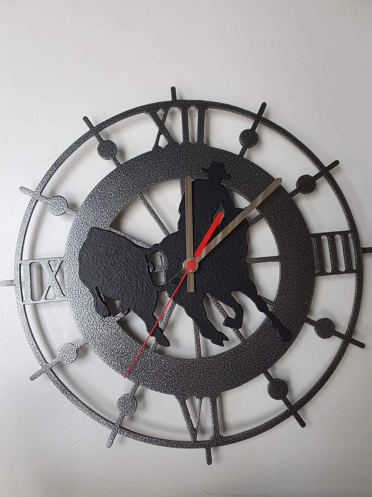 Campdrafting Wall Clock