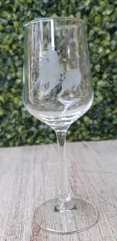 Campdrafting Wine Glasses