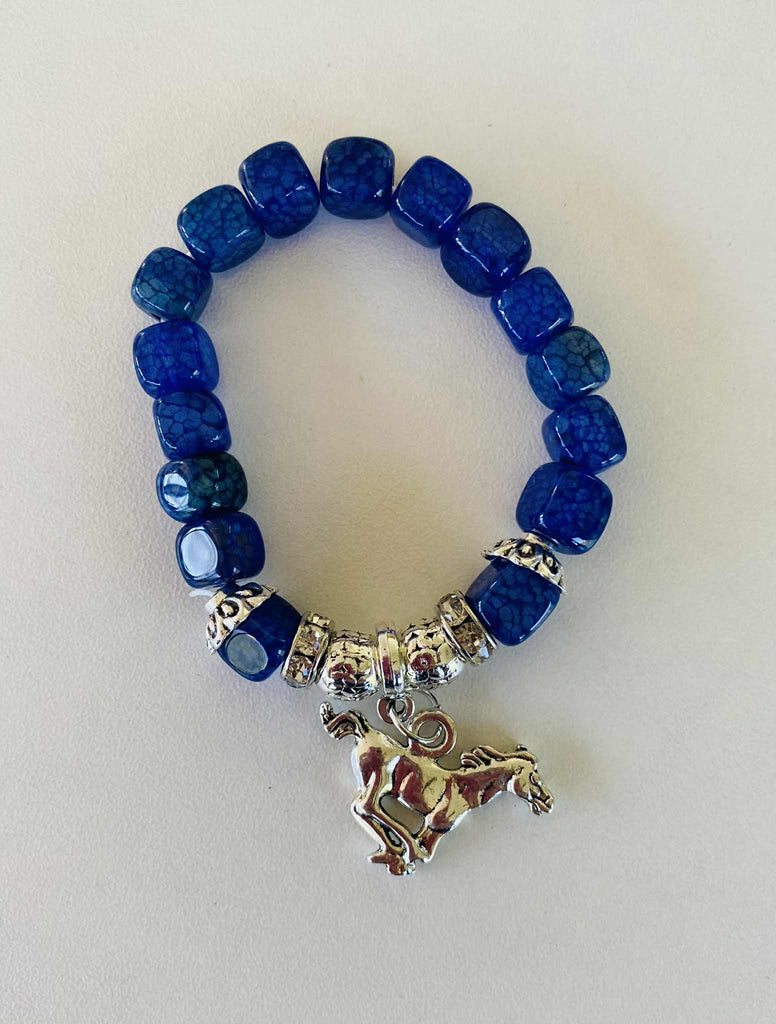 Children's Royal Blue Stone Bracelet