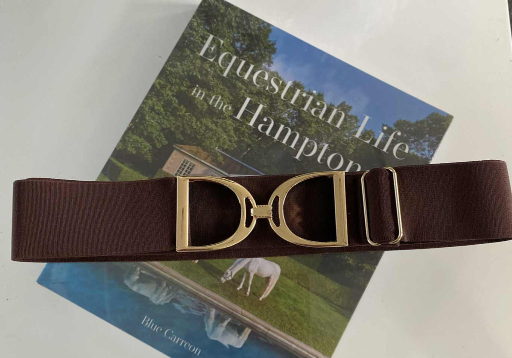 Chocolate Stirrup Belt