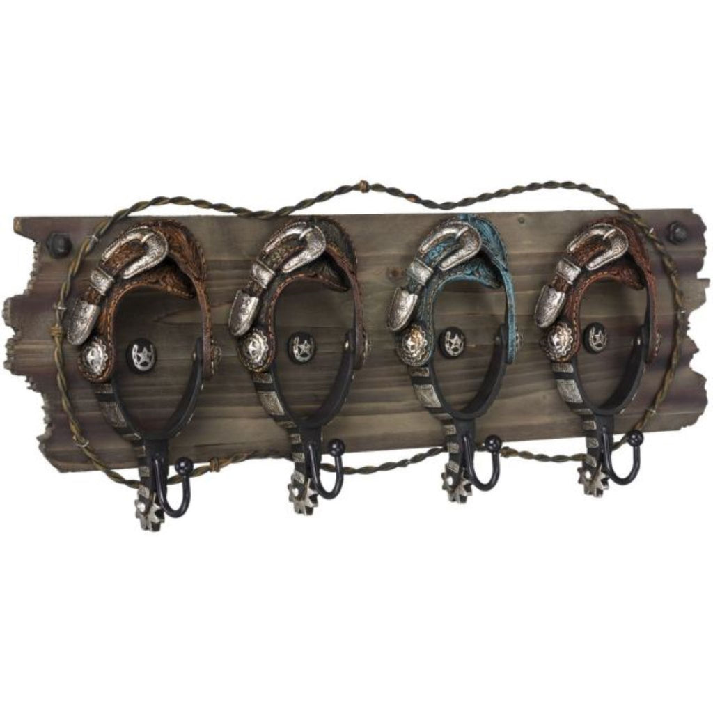 Cowboy Spurs Hook Rack