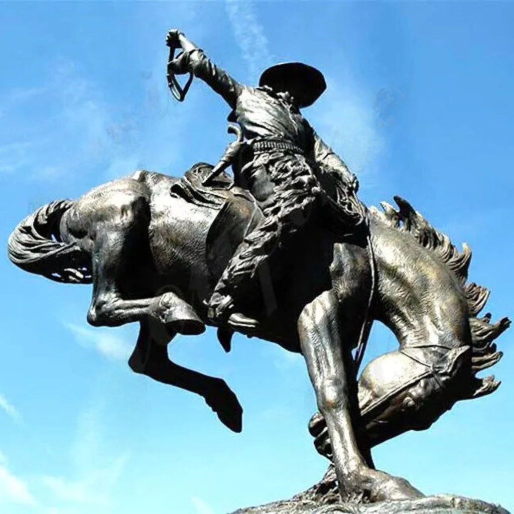 Rodeo Horse Statue