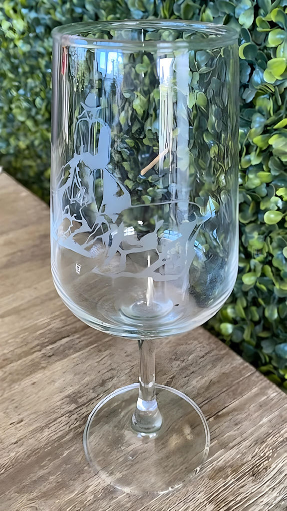Cutting Horse Wine Glasses