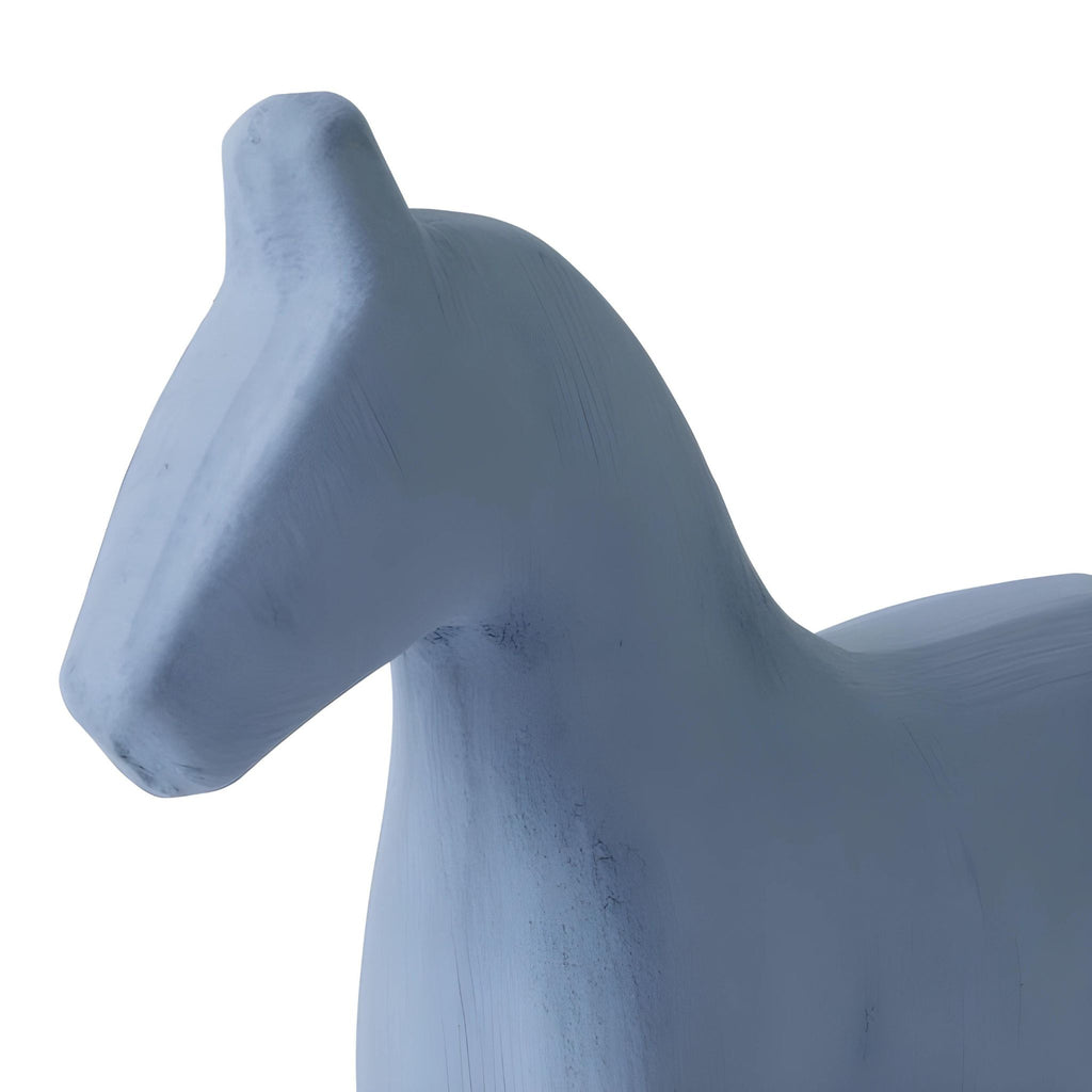 Dala Horse Statue - Blue