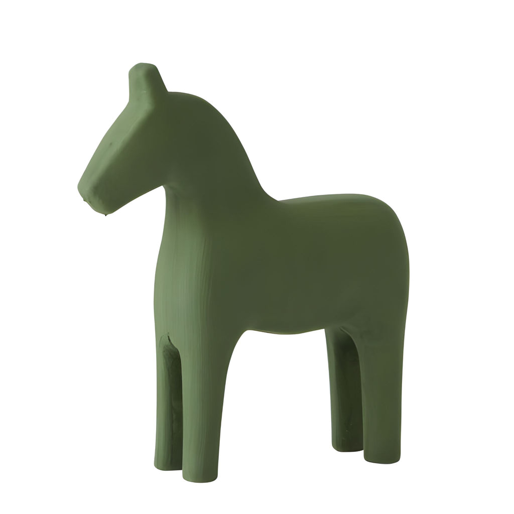 Dala Horse Statue - Green