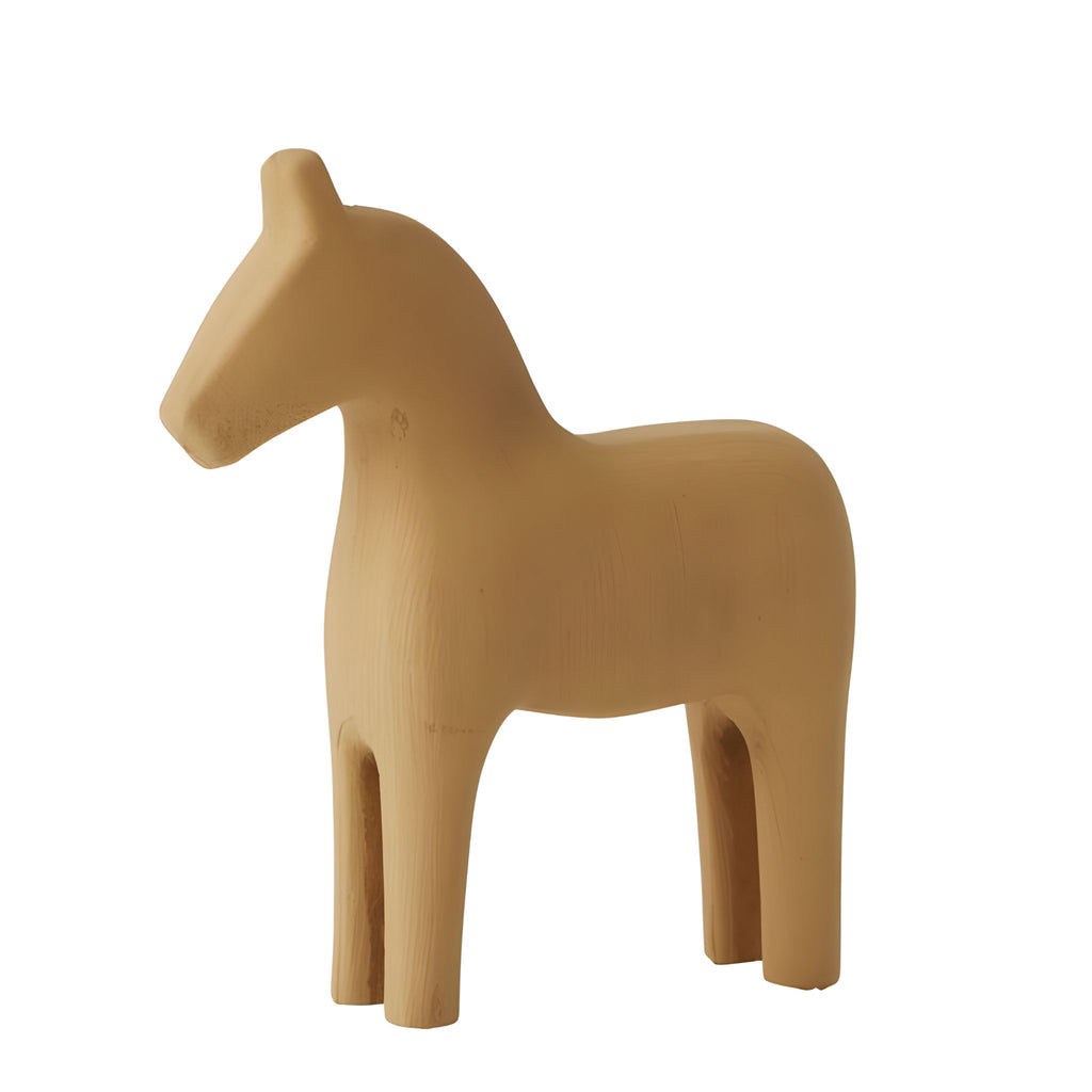 Dala Horse Statue - Tan