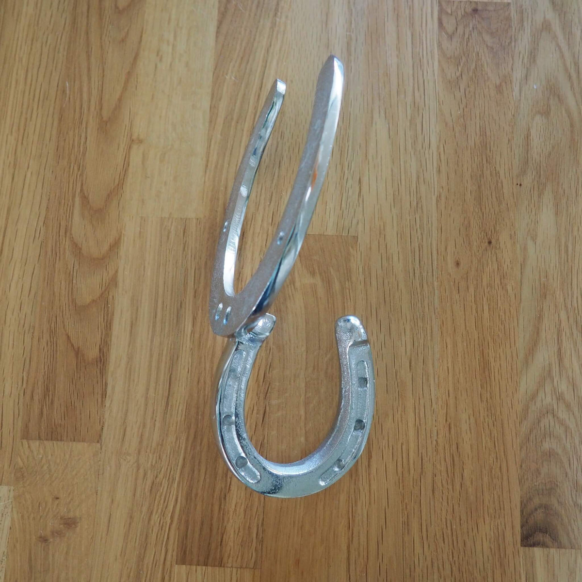 Double Horseshoe Hook Exclusively Equine
