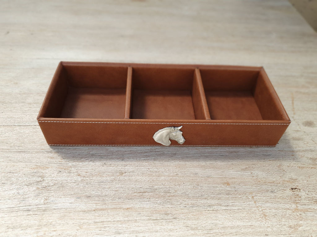 Dressage Desk Organizer - Tan