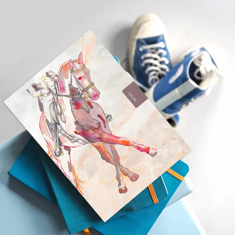 Dressage Half-Pass Notebook