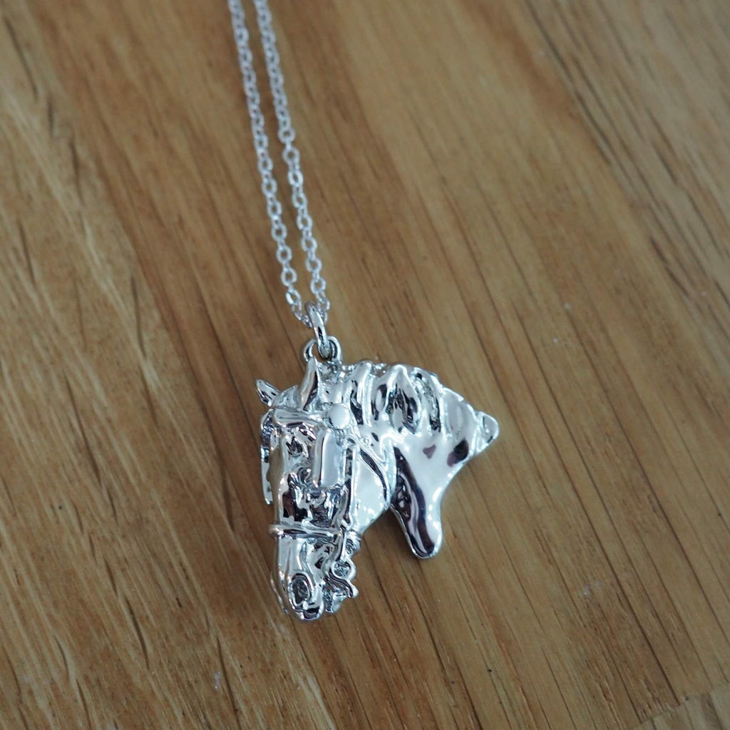 Driving Horse Necklace