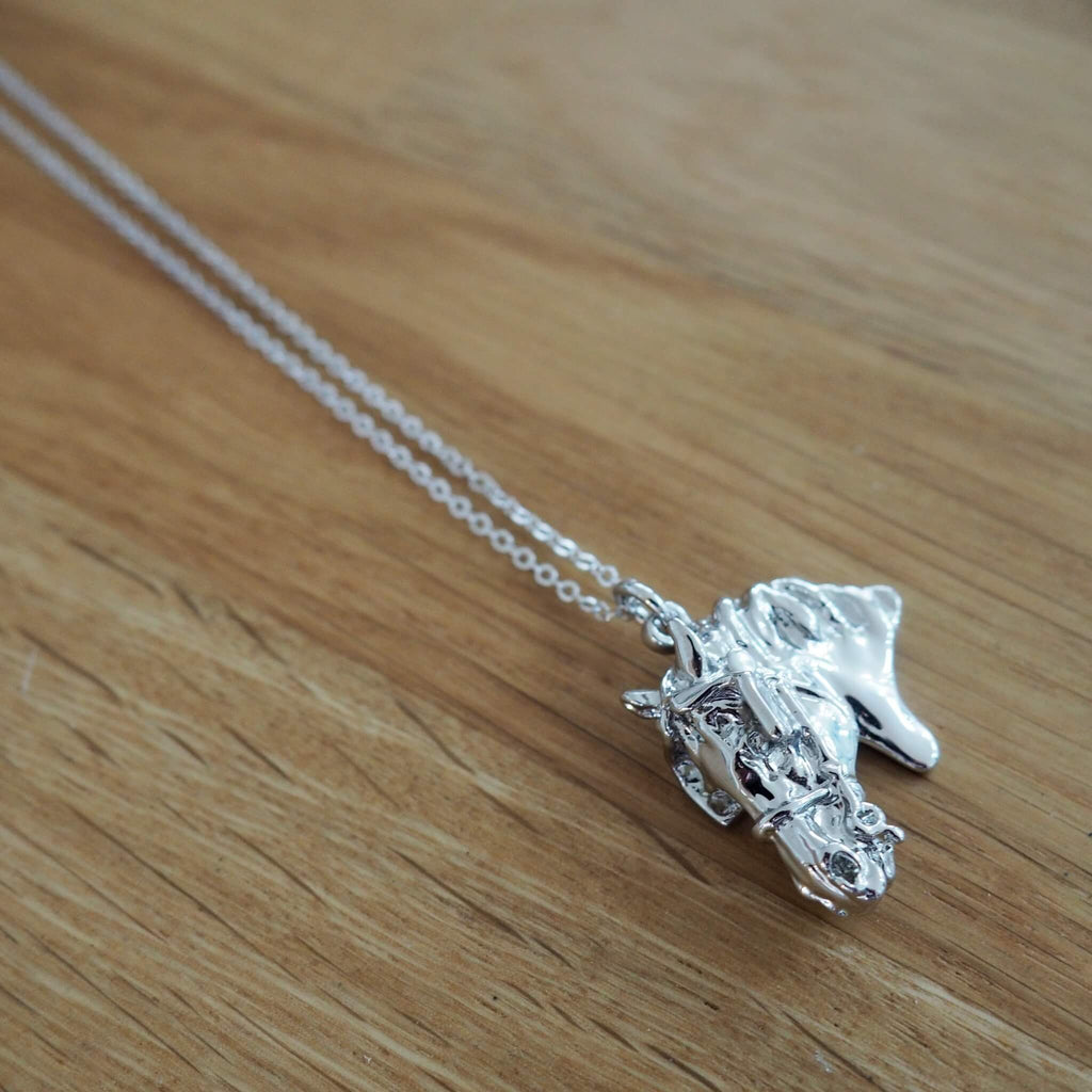 Driving Horse Necklace