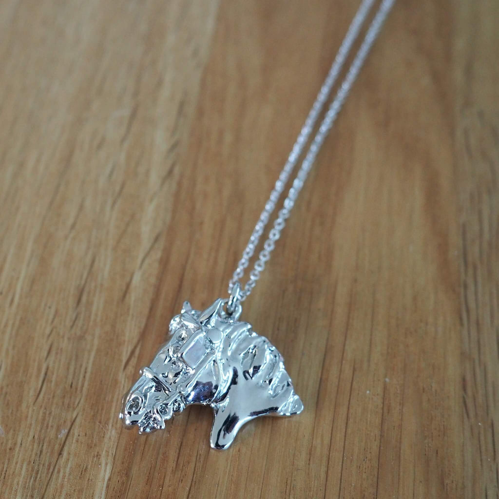 Driving Horse Necklace