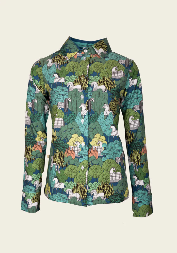 Espoir Enchanted Forest United Button Shirt