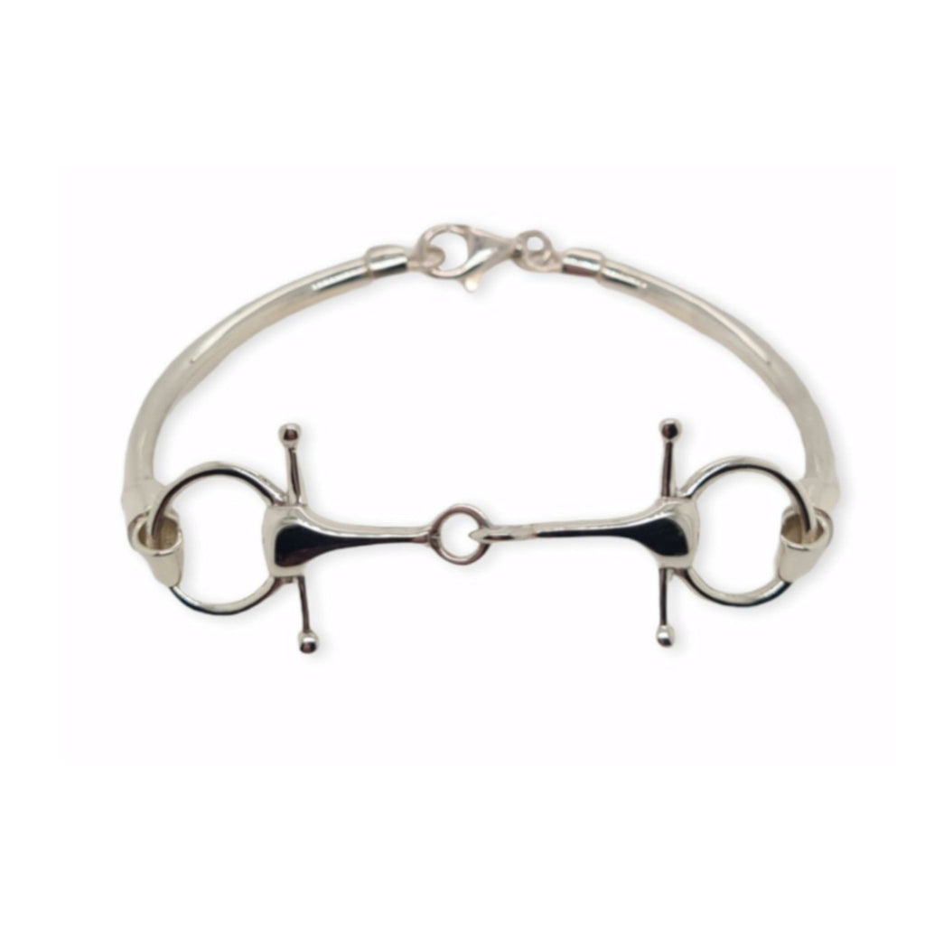 FM Snaffle Bangle - Sterling Silver