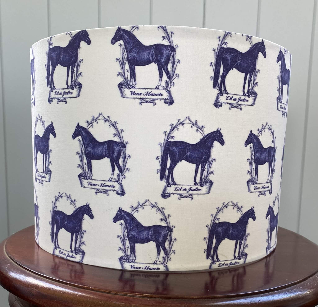 French Horses Lampshade