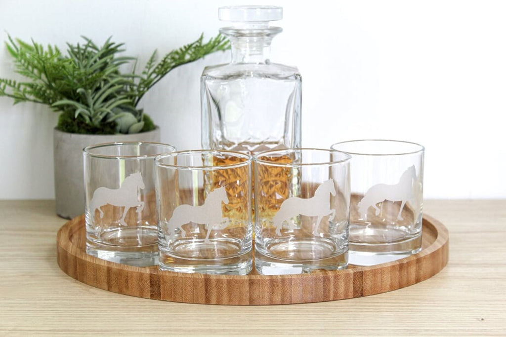 Friesian Glass Tumbler Set