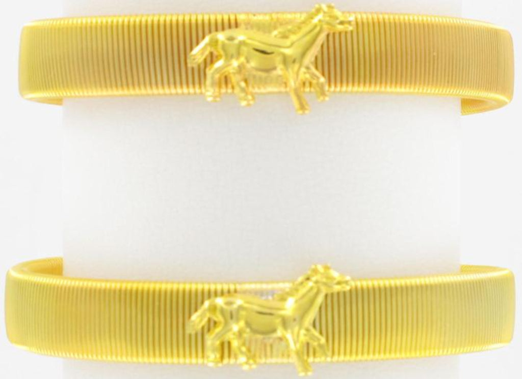 Gold Horse Armbands