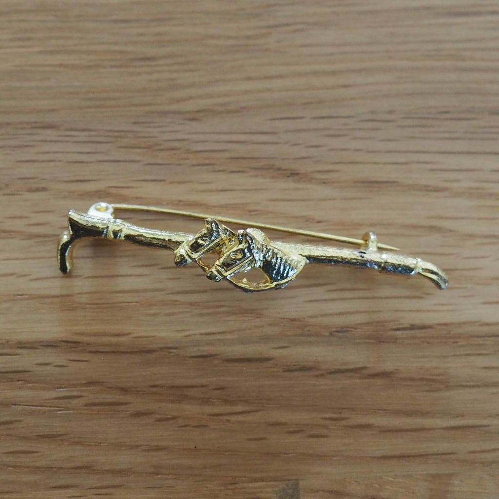 Gold Stock Pin