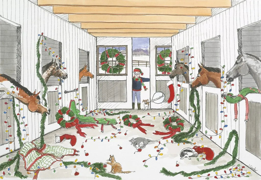 Look What We Did Christmas Card