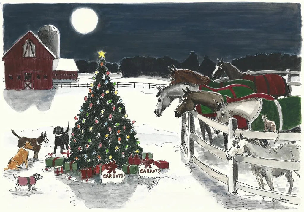 Peaceful Christmas Card