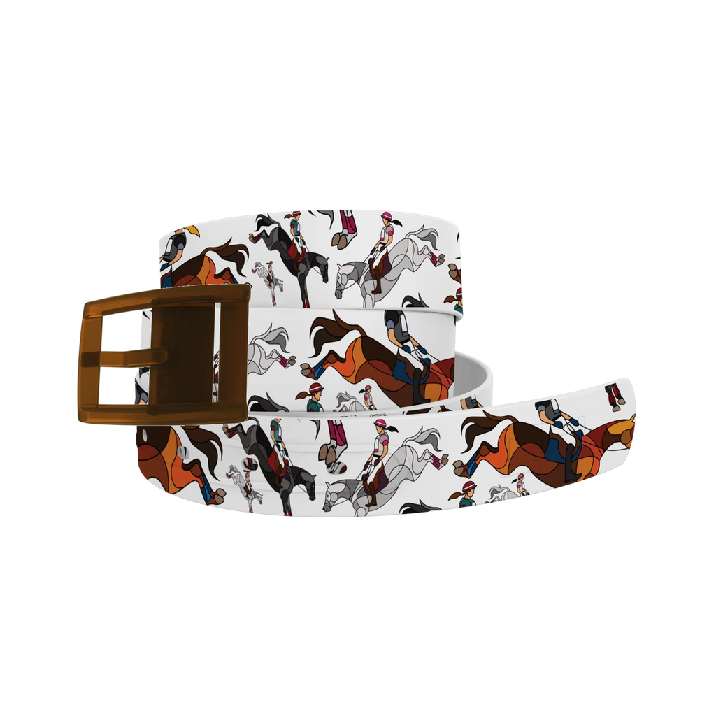 C4 Dog Collar - Horse On The Loose Eventing