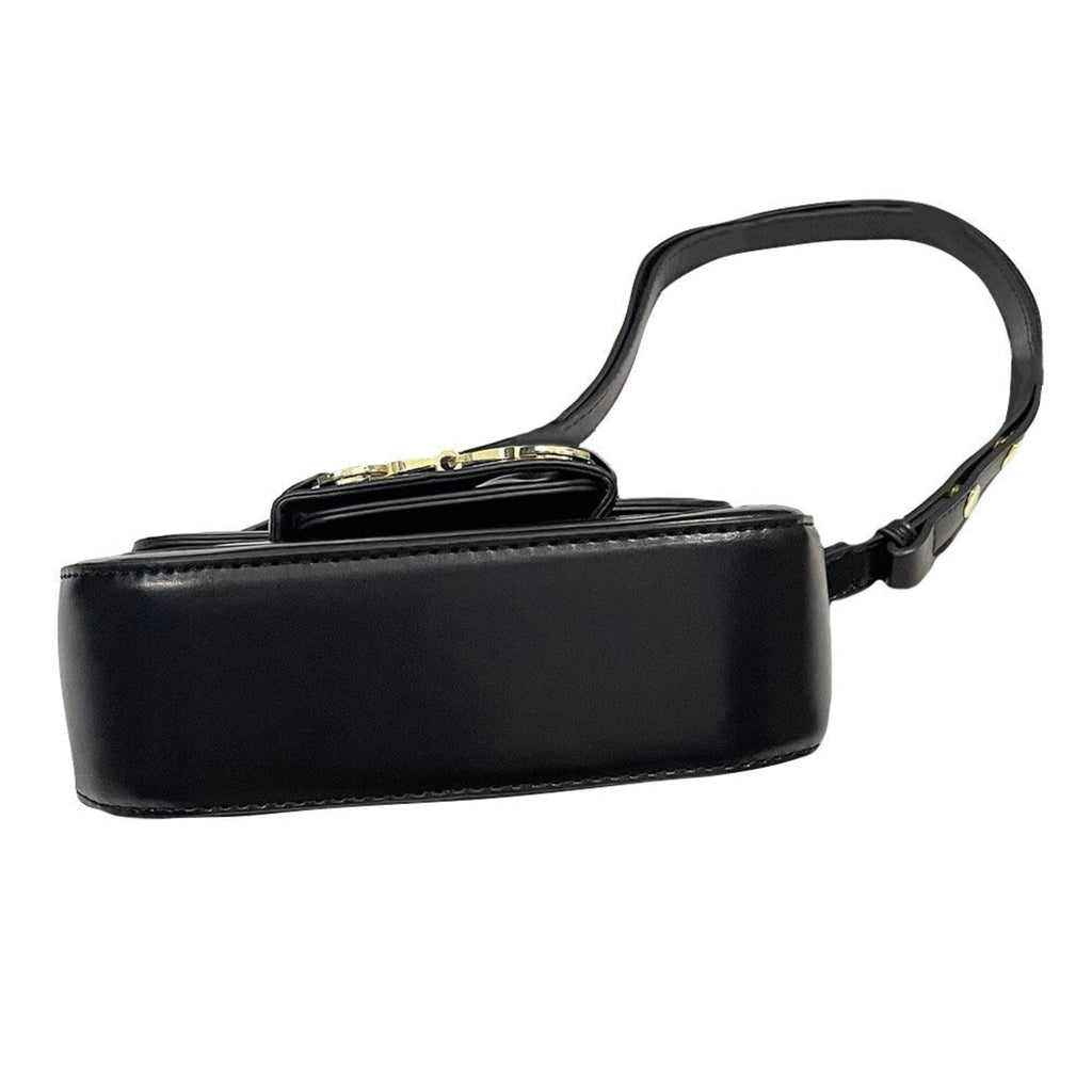 Handbag - Snaffle Bit Feature - Black