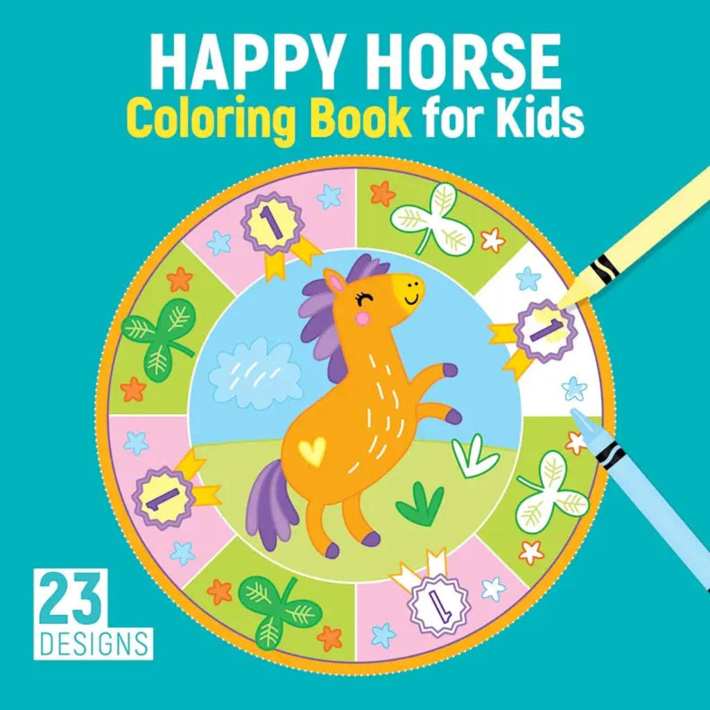Happy Horse Colouring Book For Kids