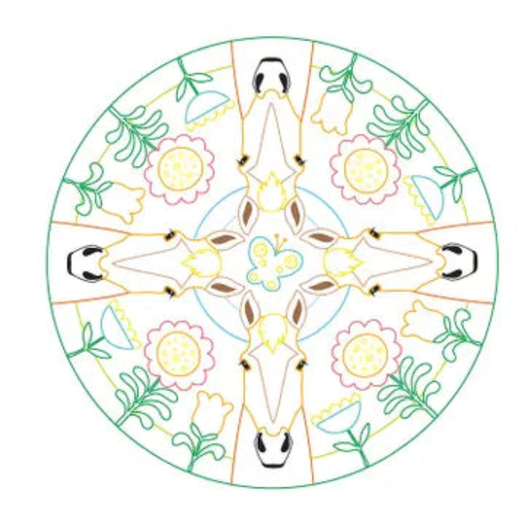 Happy Horse Colouring Book For Kids