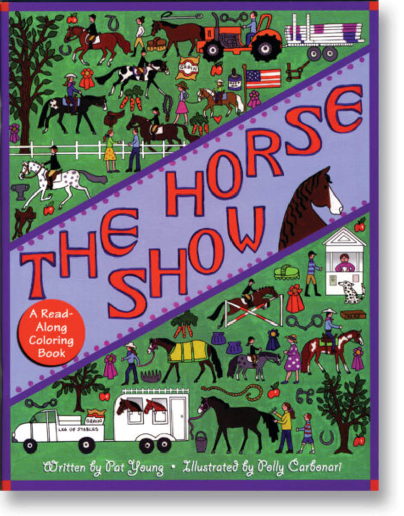 The Horse Show Colouring Book