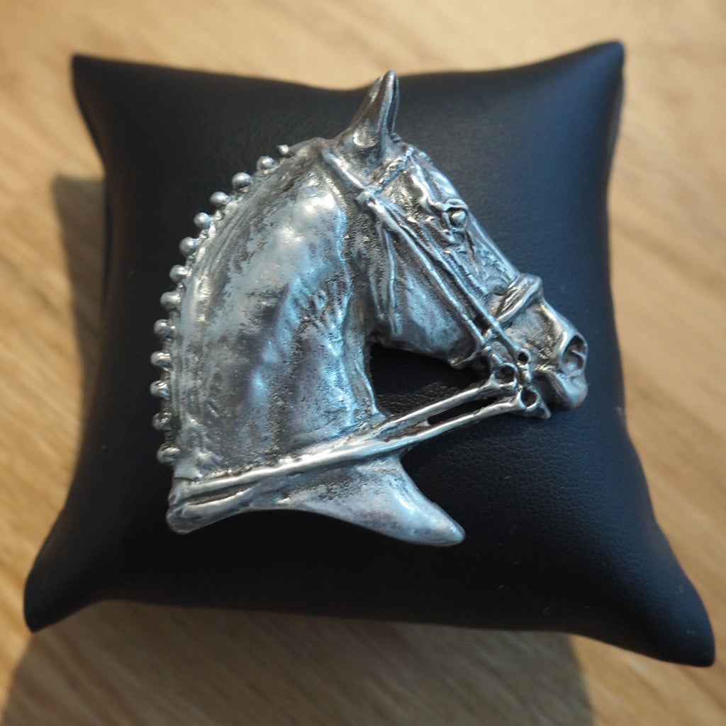 Horse Head Brooch