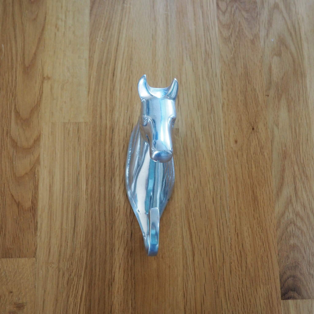 Silver Horse Head Hook