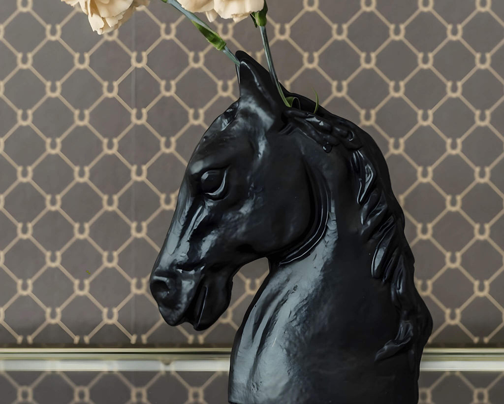 Horse Head Vase