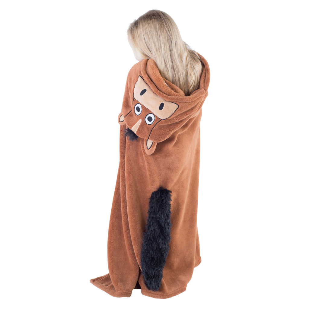 Horse Hooded Kids Blanket