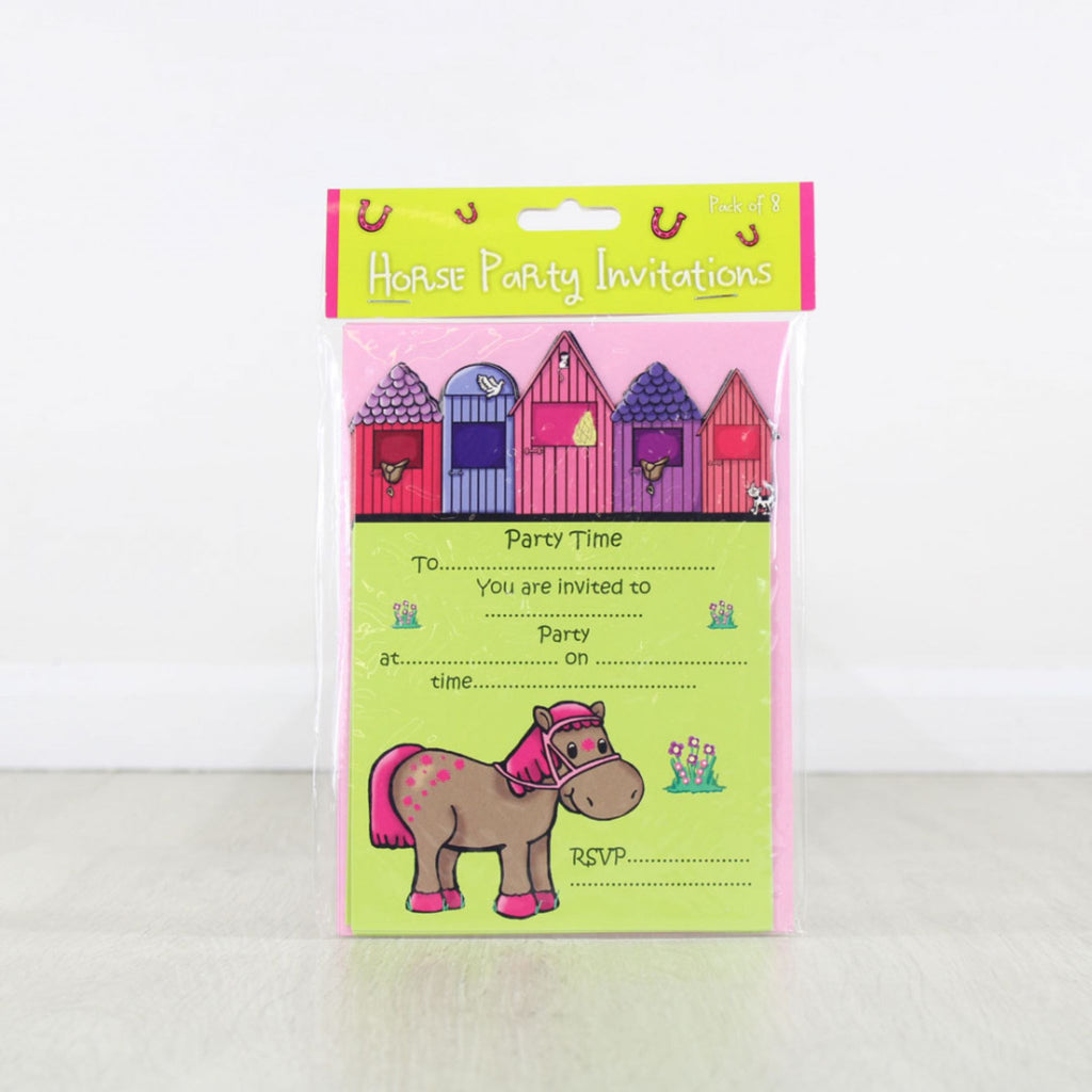 Horse Party Invitations